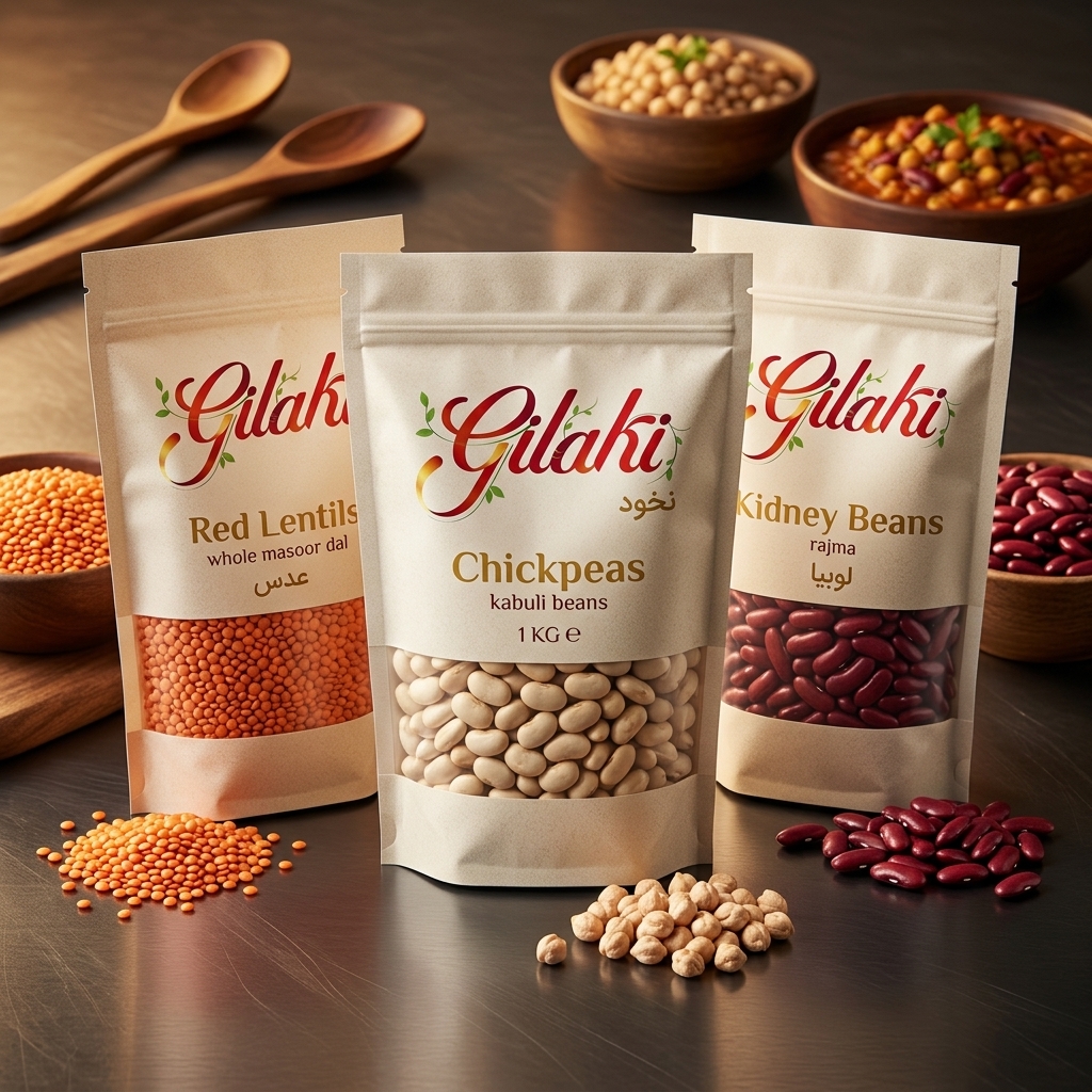 Gilaki Beans and Lentils